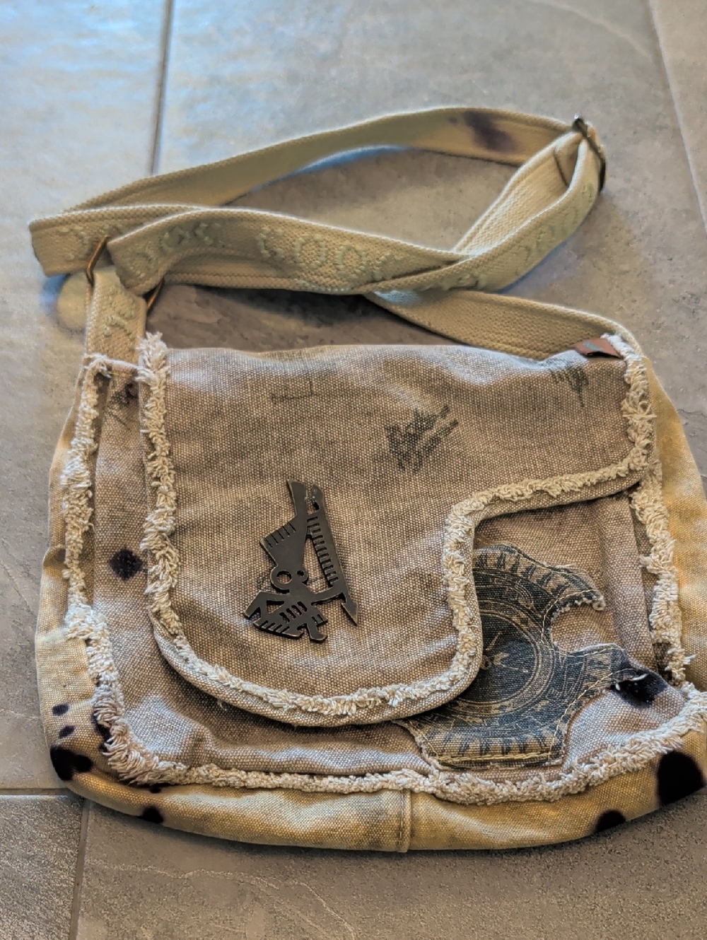 GOOC Ecological Canvas Tote with Embroidered Logo Made In Brazil 12"